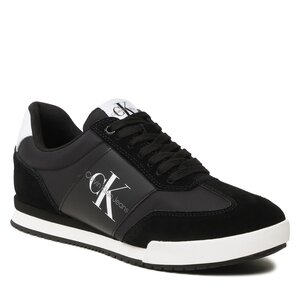 Sneakersy Calvin Klein Jeans - Low Profile Mono Essential YM0YM00686 Black/White 0GJ.