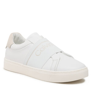 Sneakersy Calvin Klein - Clean Cupsole Slip On - He HW0HW01416 Bright White YBR.