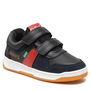 Sneakersy Kickers - Kalido 910861-30-10 Marino Noir Orange.