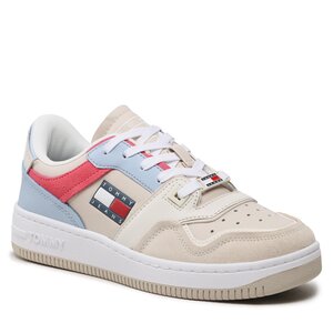 Sneakersy Tommy Jeans - Basket Wmn EN0EN02052 Stony Beige ACE.