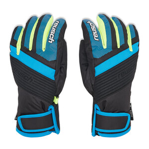 Lyžiarske rukavice Reusch - Duke 6261212 Black/Brilliant Blue/Safety Yellow 7002.