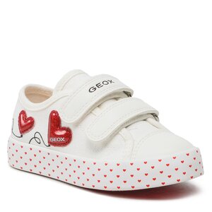 Sneakersy Geox - Jr Ciak Girl J3504G01054C0050 M White/Red.