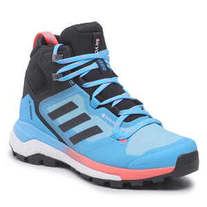 Topánky adidas - Terrex Skychaser 2 Mid Gtx GORE-TEX GZ3037 Sky Rush/Grey Six/Acid Red.