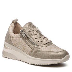 Sneakersy Remonte - D2401-60 Beige Kombi.