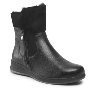 Členková obuv Caprice - 9-26352-29 Black Nappa 022.