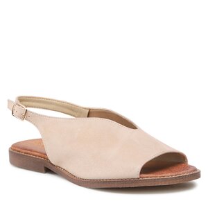 Sandále Roberto - 3220/X Beż Zamsz.