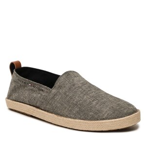 Espadrilky Tommy Hilfiger - Th Espadrille Core Chambray FM0FM04451 Black BDS.