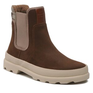 Členková obuv s elastickým prvkom Gant - Frenny 25553406 Warm Khaki G771.