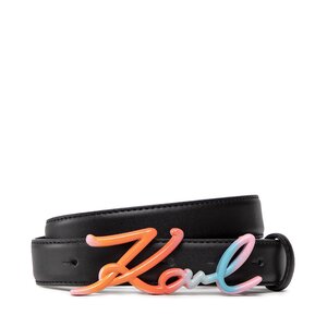 Dámsky opasok KARL LAGERFELD - 225W3157 Black/Mult.