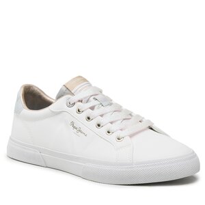 Sneakersy Pepe Jeans - Kenton Flag W PLS31444 White 800.