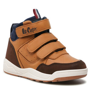 Šnurovacia obuv Lee Cooper - LCJ-22-29-1322K Hnedá.