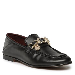 Lordsy Tommy Hilfiger - Chain Loafer FW0FW06843 Black BDS.