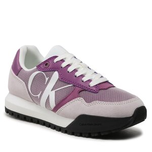 Sneakersy Calvin Klein Jeans - Toothy Runner Bold Mono YW0YW00884 Amethyst/Ghost Grey/White 0KB.