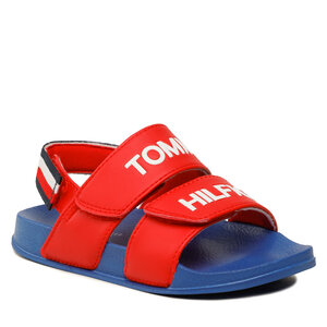 Sandále Tommy Hilfiger - Logo Velcro Sandal T1B2-32927-1172 S Red 300.