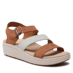 Sandále Keen - Ellecity Backstrap 1027273 Natural Leather/Clearly Aqua.