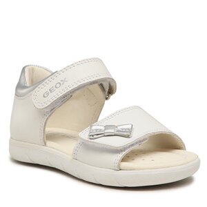 Sandále Geox - B Sandal Alul Girl B351YD085NFC0007 S White/Silver.
