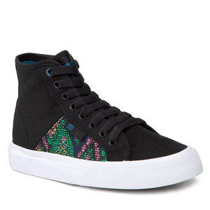 Sneakersy DC - Manual Hi Txtle ADJS300290 Blue Plaid(BL8).