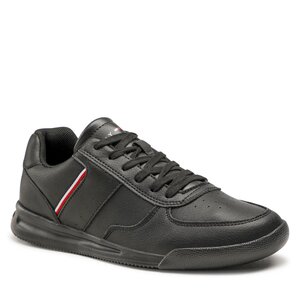 Sneakersy Tommy Hilfiger - Lightweight Leather Detail Cup FM0FM04280 Black BDS.