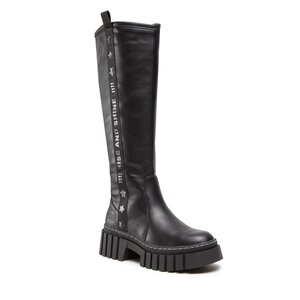 Čižmy Dockers by Gerli - 51PL202-610100 Schwarz.