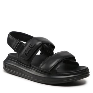 Sandále KARL LAGERFELD - KL52506 Black Lthr.