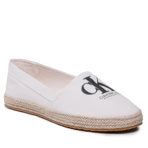 Espadrilky Calvin Klein Jeans - Espadrille Mono Seasonal Gr YW0YW01032 Ancient White YBH.