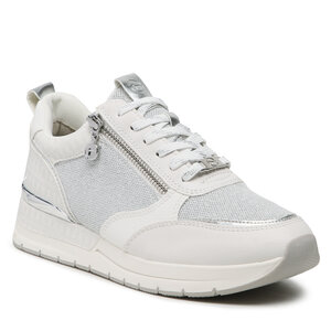Sneakersy Tamaris - 1-23732-20 Wht/Silver Com.