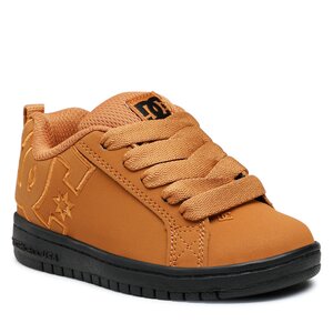 Sneakersy DC - Court Graffik ADBS100207 Black/Wheat(KWH).