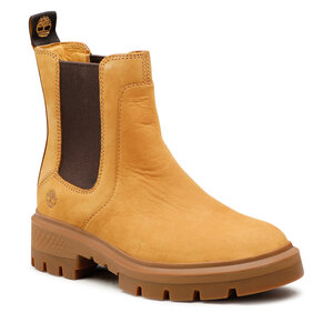 Členková obuv s elastickým prvkom Timberland - Cortina Valley Chelsea TB0A5VAG231 Wheat Nubuck.