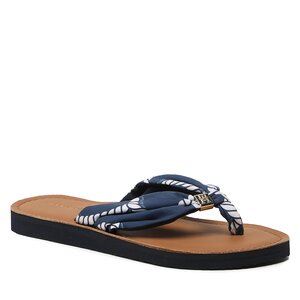 Žabky Tommy Hilfiger - Th Elevated Beach Sandal Print FW0FW07164 Space Blue DW6.