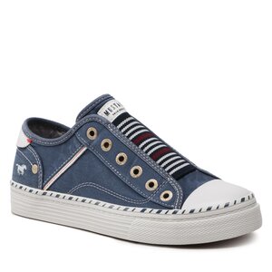 Plátenky Mustang - 1376-402-841 Jeansblau.