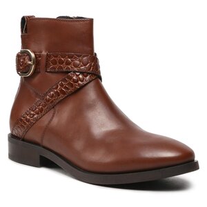 Členková obuv Geox - D Brogue D D262UD 04340 C0013 Brown.