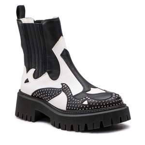 Členková obuv Steve Madden - Abide SM11002179-02002-034 Black/White.