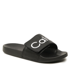 Šľapky Calvin Klein - Adj Pool Slide Pu M0HM00957 Ck Black BEH.
