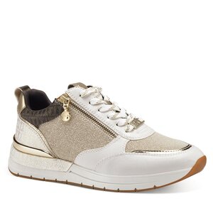 Sneakersy Tamaris - 1-23732-20 Ivory/Gold Com 493.