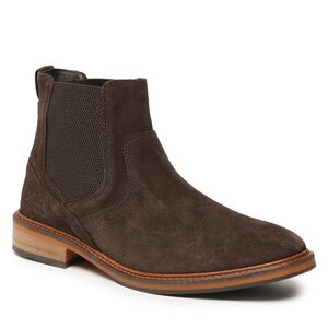 Členková obuv s elastickým prvkom Bullboxer - 679P71219 Brown.