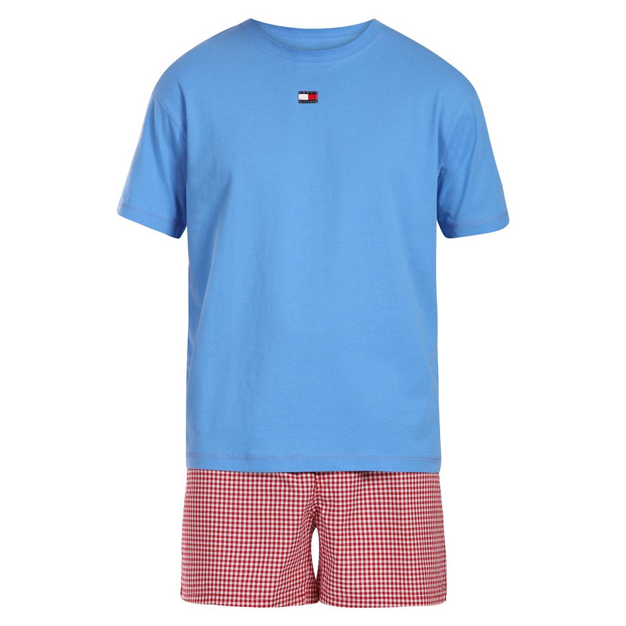 Pánske pyžamo Tommy Hilfiger viacfarebné (UM0UM03832 0WP) XL.
Doprajte si dobrý spánok v ikonickom štýle.
Kvalitná bavlna pre maximálne pohodlie
Pánske pyžamo Tommy Hilfiger je vyrobené zo 100 % bavlny, ktorá je osvedčenou klasikou pre nočné oblečenie.
Nadčasový dizajn s ikonickými detailmi
Vrchnú časť pyžama tvorí jednofarebné tričko s krátkymi rukávmi.
Prečo si vybrať pánske pyžamo Tommy Hilfiger?

Stopercentná bavlna pre prirodzené pohodlie a priedušnosť.
Ikonický dizajn Tommy Hilfiger, ktorý nikdy nevyjde z módy.
Pohodlný strih a elastická tkaná guma, ktorá dobre sedí a netlačí.

Spodná bielizeň Tommy Hilfiger zaručuje najvyššiu kvalitu
Značka Tommy Hilfiger sa pred takmer 40 rokmi stala ikonou amerického obliekania a jej farebnosť v tónoch modrej, červenej a bielej je rozpoznateľná na prvý pohľad.
Ako sa starať o pánske pyžamo Tommy Hilfiger
Aby si vaše pyžamo zachovalo svoj tvar, farbu a mäkkosť, dodržiavajte odporúčanú starostlivosť.

Perte pri maximálnej teplote 30 °C.
Sušenie: Sušenie v sušičke: Pyžamo môžete sušiť v sušičke, ale odporúčame zvoliť šetrný program s nižšou teplotou.
Žehlenie.

Tip: Staňte sa expertom na údržbu spodnej bielizne vďaka radám v našom článku a doprajte svojim obľúbeným kúskom starostlivosť, ktorú si zaslúžia.