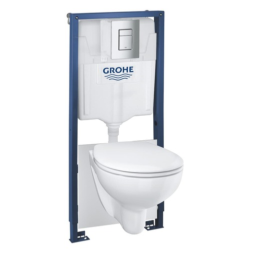 Závesný WC set do ľahkých stien / predstenový GROHE Bau Ceramic 39586000.