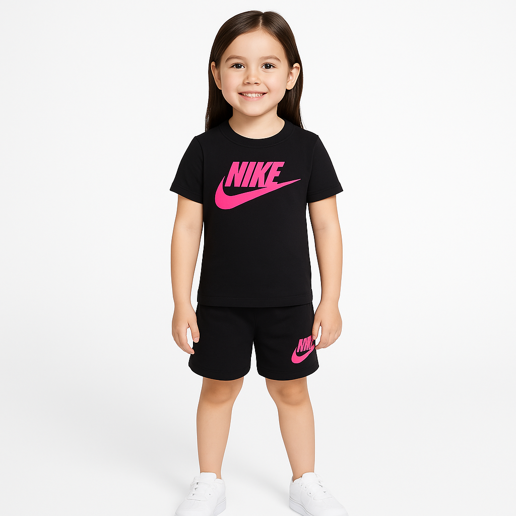 Nike kids club tee & short set 98-104 cm.
