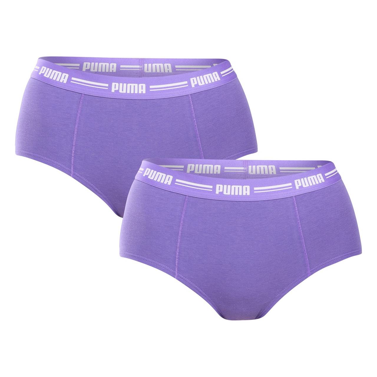 2PACK dámske nohavičky Puma fialové (603033001 022) M.
Doprajte si pohodlie a výnimočný štýl s dámskymi nohavicami Puma, ktoré kombinujú moderný vzhľad s pohodlným materiálom.
Kvalitná zmes materiálov pre príjemný pocit na pokožke
Materiálové zloženie s vysokým podielom bavlny a modalu zaručuje mäkkosť, priedušnosť a jemný pocit na pokožke.
Moderný strih a atraktívny vzhľad
Nohavičky majú športový strih so zníženým pásom a vykrojenými bokmi, ktoré opticky predlžujú nohy a perfektne sedia.
Prečo si nohavičky Puma zamilujete

Príjemný, mäkký materiál so zmesou modalu, vhodný pre citlivú pokožku.
Perfektne padnúce, športový strih a štýlový vzhľad.
Spoľahlivosť a štýl od renomovanej značky.

Spodná bielizeň Puma sa hodí nielen športovcom
Značka Puma je známa po celom svete vďaka svojmu oblečeniu a spodnej bielizni, ktorú nosia známi športovci.
Ako sa starať o nohavičky Puma
Aby vaše obľúbené nohavičky vydržali ako nové, odporúčame dodržiavať tieto pokyny.

Pranie: Per na 30 °C.
Sušenie: Nesuš v sušičke – vysoké teploty by mohli narušiť štruktúru vlákien.
Žehlenie: Nežehliť – modal aj bavlna si zachovávajú hladkosť aj bez žehlenia.

Tip: Staňte sa expertom na údržbu spodnej bielizne vďaka radám v našom článku a doprajte svojim obľúbeným kúskom starostlivosť, akú si zaslúžia.