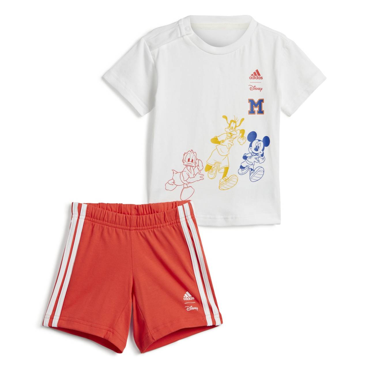 adidas x Disney Mickey Mouse Tee and Shorts Set 74.