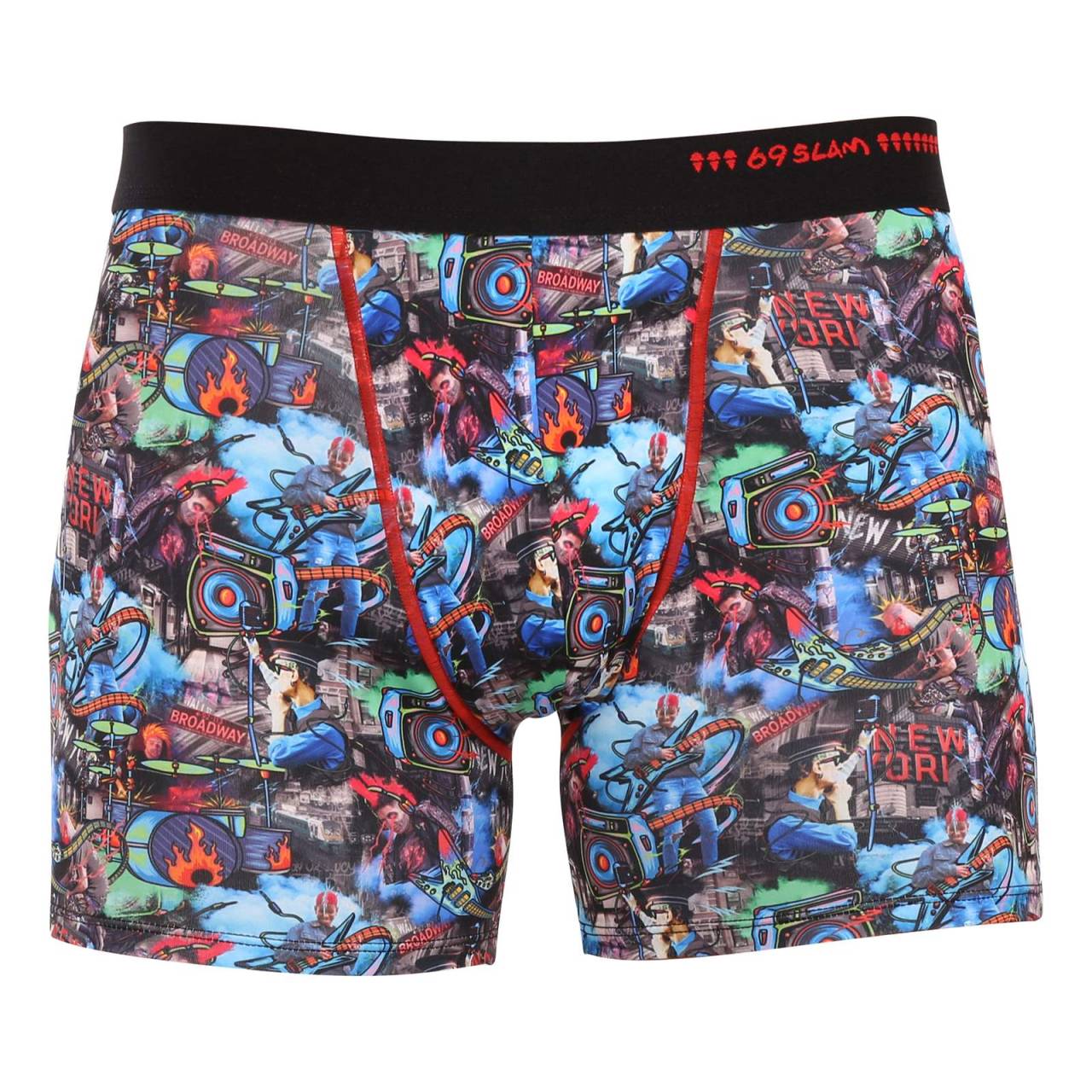 Pánske boxerky 69SLAM fit punk buskers dylan (MBYPBK-PO) M, trenky.
Vstúpte do sveta, kde sa pohodlie stretáva s originalitou!
Mikrovlákno, ktoré vás presvedčí na prvý dotyk
Boxerky sú vyrobené z umelých vlákien (kombinácia polyesteru a spandexu) - táto zmes vytvára dokonale mäkký, pružný a prispôsobivý materiál.
Výrazný dizajn a premyslený strih na aktívne dni
Boxerky 69SLAM vás na prvý pohľad zaujmú svojím jedinečným vzhľadom, originálnymi vzormi a príjemnými farbami.
Prečo by boxerky 69SLAM nemali chýbať vo vašom šatníku

Mikrovlákno - ľahké, elastické, rýchloschnúce.
Dlhšie nohavičky, ktoré zostávajú na svojom mieste.
Výrazný dizajn s originálnymi vzormi.

69SLAM spodná bielizeň, ktorá vám zdvihne náladu
69SLAM je obľúbená surferská značka z Bali, ktorá oslavuje život, umenie, kreativitu, dizajn a farby v každom detaile.
Ako sa starať o boxerky 69SLAM
Dodržiavaním týchto jednoduchých krokov zabezpečíte, že vaše boxerky 69SLAM budú dlho vyzerať krásne, funkčné a pohodlné.

Pranie: Odporúčame ručné pranie vo vlažnej vode.
Sušenie: Nesuš v sušičke.
Žehlenie: Nežehliť.

Tip: Vaša obľúbená spodná bielizeň si zaslúži šetrné zaobchádzanie.