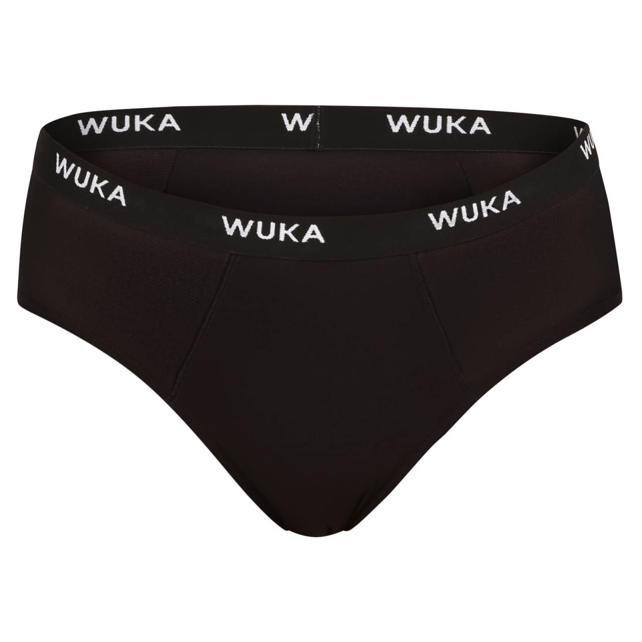 Menštruačné nohavičky WUKA Ultimate™ Midi Brief - Medium (WUKA003) 6XL.
Menstruační kalhotky WUKA Ultimate Midi Brief Medium Flow zcela nahrazují tampony i vložky - jsou určeny pro normální a silnější menstruaci.
Každé kalhotky WUKA mají superabsorbční klín složený z několika vrstev.
Velikosti WUKA
Upozorňujeme, že menstruační kalhotky jsou zboží hygienické povahy, které po vyjmutí z obalu není možné vrátit.



Velikost
2XS
XS
S
M
L
XL
2XL
3XL
4XL
5XL
6XL


Boky
80-85
85-90
90-95
95-100
100-105
105-110
110-115
115-120
120-125
125-130
130-135



Složení
Vnější: 95 % Tencel™ Modal, 5 % elastanVnitřní vložka: 80 % polyester, 20 % elastan, prodyšný TPU, 95 % bavlna, 5 % elastan
Prádlo bylo certifikováno podle STANDARDU 100 společností OEKO-TEX®.
Navrženo ve Velké Británii, vyrobeno v Číně.
O značce WUKA
V roce 2017 vznikla značka WUKA jako první výrobce opakovaně použitelných a nepropustných menstruačních kalhotek ve Velké Británii.
Všechny kalhotky mají vysoký a široký klínek, který zadržuje krev i úniky moči, lze je tedy používat i při inkontinenci.

Kalhotky samotné jsou vyrobené z různých udržitelných materiálů – tencel, biobavlna či recyklovaný nylon.
Všechny modely jsou veganské.
Vybrat si můžete hned z několika savostí.
Kalhotky WUKA neobsahují žádné PFAS (perfluorované a polyfluorované látky), které v minulosti používala třeba známá značka THINX.
Jsou navržené ve Velké Británii a vyrobené v Číně v továrně, kterou provozuje rodina 3 sester, s certifikací GOTS a BCI a auditem továrny na férové pracovní podmínky.

Více informací najdete v článku Menstruační kalhotky a plavky WUKA.
Od roku 2023 je WUKA nositelem certifikace B Corporation®
Certifikaci B Corporation uděluje firmám celosvětová nezisková organizace B Lab.
Písmenko B je z anglického slova 