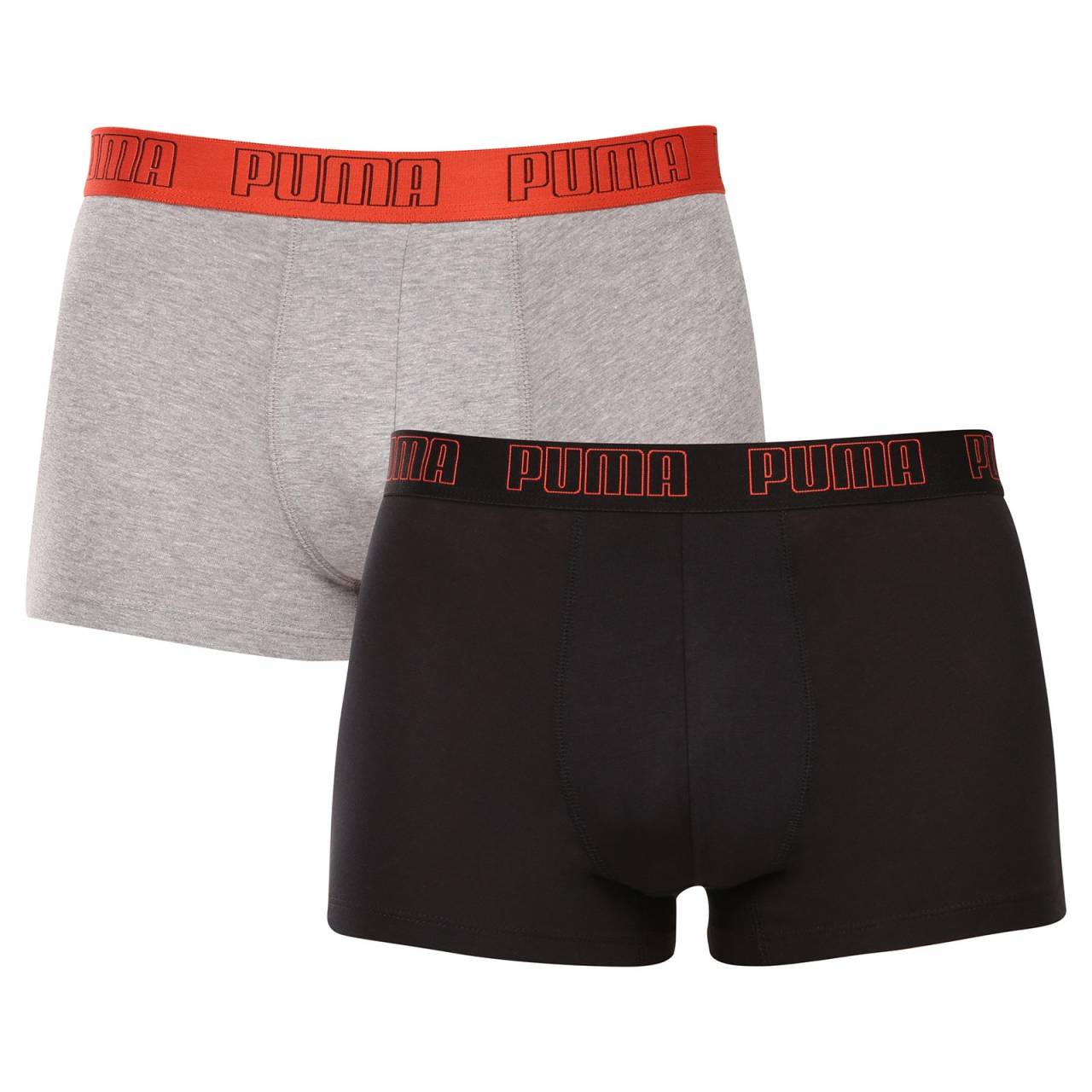 2PACK pánske boxerky Puma viacfarebné (701226388 022) L, trenky.
Užite si dokonalú kombináciu pohodlia a moderného štýlu s pánskymi boxerkami Puma.
Kvalitný materiál, ktorý vás nesklame
Boxerky sú vyrobené z prvotriednej bavlnenej zmesi s prímesou elastanu, ktorá zaručuje ich mäkkosť, priedušnosť a pružnosť.
Moderný dizajn a presný strih na každodenné nosenie
Nadčasové farebné prevedenie si nájde miesto v šatníku každého štýlového muža.
Prečo si kúpiť boxerky Puma

Štýlový a moderný dizajn: Minimalistický vzhľad s pohodlným elastickým pásom dodáva boxerkám elegantný štýl vhodný pre každého muža.
Kvalitný materiál: Zmes bavlny a elastanu poskytuje mäkkosť, priedušnosť a odolnosť, takže boxerky sa dokonale prispôsobia vášmu telu a dlho vydržia.
Presný strih a dokonalá podpora: Dlhšie nohavice poskytujú dostatočné krytie a zabraňujú odieraniu stehien.

Spodná bielizeň Puma sa hodí nielen športovcom
Značka Puma je známa po celom svete vďaka svojmu oblečeniu a spodnej bielizni, ktorú nosia slávni športovci.
Ako sa starať o boxerky Puma
Aby vám nové boxerky dlho vydržali, odporúčame dodržiavať tieto pokyny.

Pranie: Odporúčame prať pri maximálnej teplote 40 °C, aby sa zachovala kvalita materiálu.
Žehlenie: Nežehlite, aby ste nepoškodili elastické vlákna.
Sušenie: Neodporúča sa používať sušičku, aby boxerky nestratili svoju pružnosť a tvar.

Tip: Hľadanie obľúbenej spodnej bielizne môže byť beh na dlhé trate, preto chceme, aby vám obľúbené kúsky dlho vydržali.