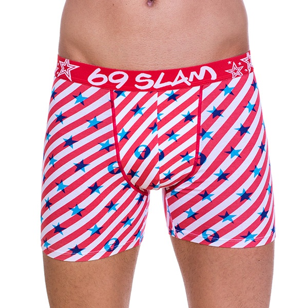 Pánske Boxerky 69SLAM Fit Bamboo Logo & Lines (MPBLLS-BB) M, trenky.
Bielizeň značky 69SLAM má výhodu oproti konkurencii.