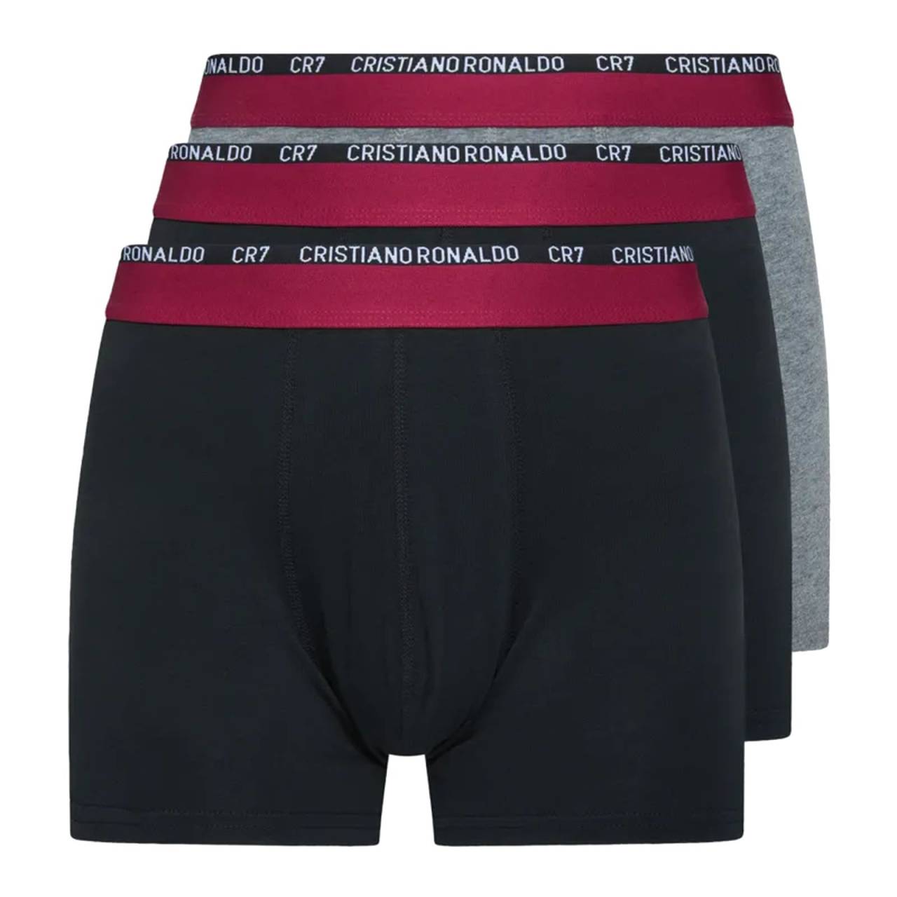 3PACK pánske boxerky CR7 viacfarebné (8100-49-2749) XXL, trenky.
Pánske boxerky CR7 sú dobrou voľbou, pokiaľ chcete pohodlné pánske spodné prádlo, ktoré vypadajú báječne.
 
Boxerky sú vyrobené z príjemného BIO bavlneného materiálu s elastanom.
 
Čo sa prania týka - naše doporučenie je prať maximálne na 40°C a sušiť je v sušičke na nízku teplotu, inak sa môže stať, že už boxerky nebude možné nosiť - viac sa dozviete nižšie v klasických informáciách o produkte.