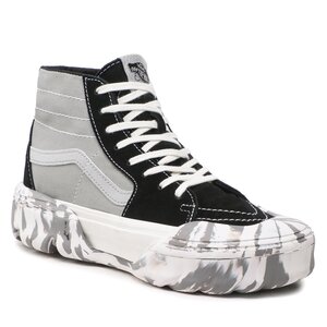 Sneakersy Vans - Sk8-Hi Tapered VN0A7Q5TBRF1 Moon Rocks Black/Reflecti.