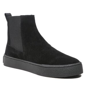 Členková obuv s elastickým prvkom Hugo - Arya 50477917 10214603 01 Black 001.
