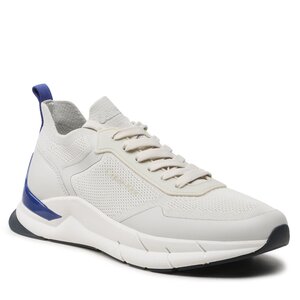 Sneakersy Calvin Klein - Low Top Lace Up Mix HM0HM00918 Light Grey/Ultra Blue 0IM.