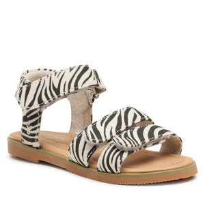 Sandále EMU Australia - Zebra K12678 Coconut/Black.