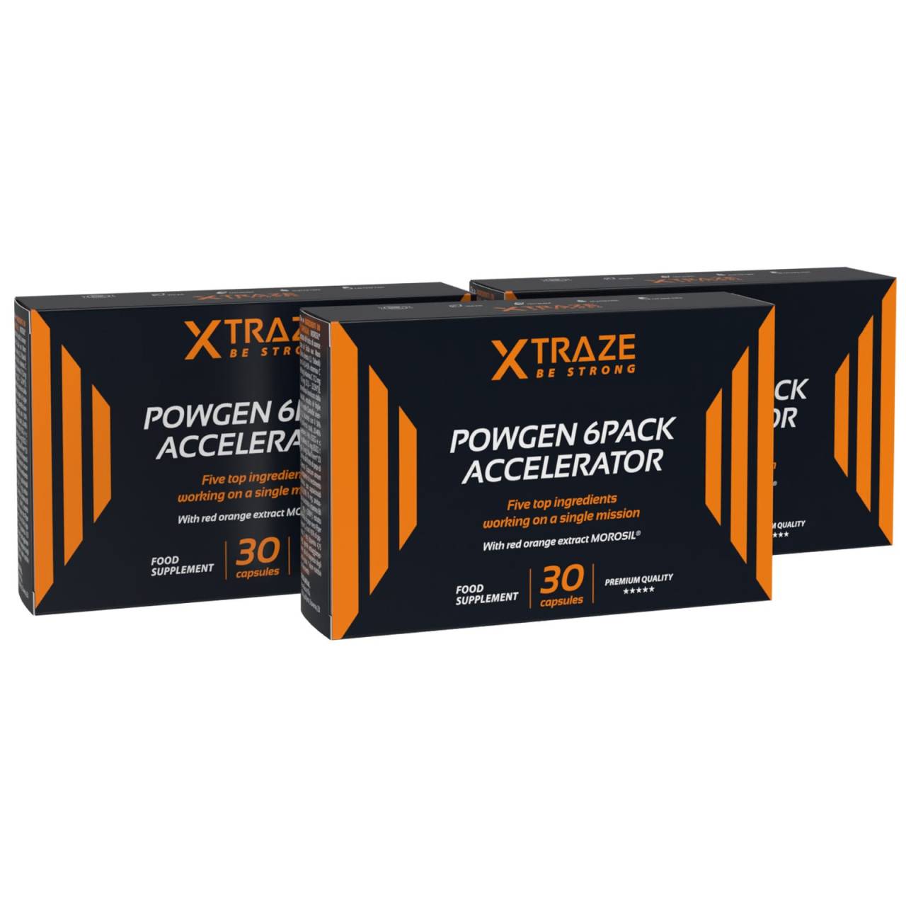 PowGen 6Pack Accelerator 1+2 GRATIS brucia grassi addominale.